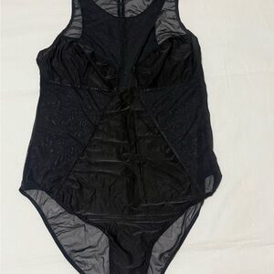 Victoria's Secret Black Sheer Top